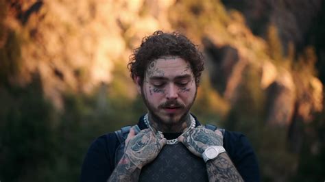 Louis Vuitton bulletproof vest worn by Post Malone in Saint